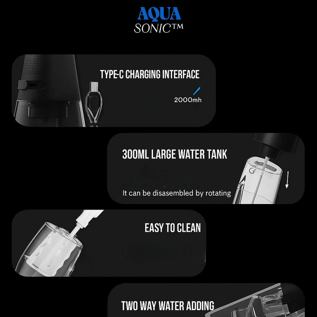 Aqua Flosser Pro - Mouth Cleaning Kit